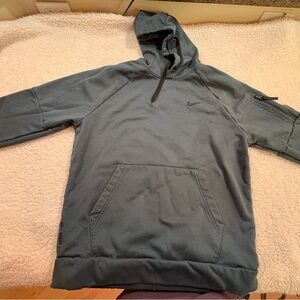 Nike Therma-Fit Dark Gray Hooded Sweatshirt